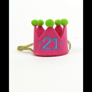 MudPie 21st Birthday Crown